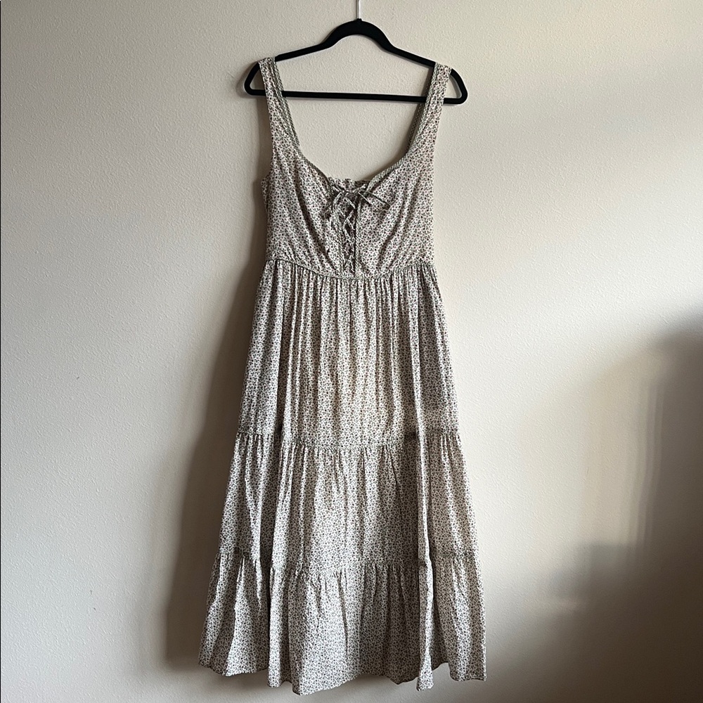 Christy Dawn Adele Dress Creme Strawberry - Picture 6 of 9
